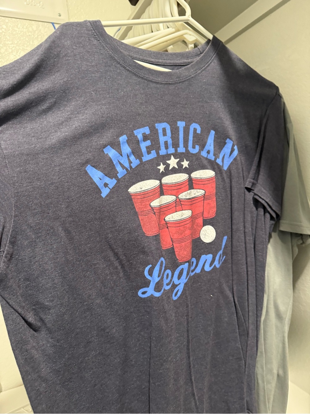 American Legend Navy Graphic Tee